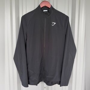 Gymshark Men’s Black Full-Zip Training Jacket